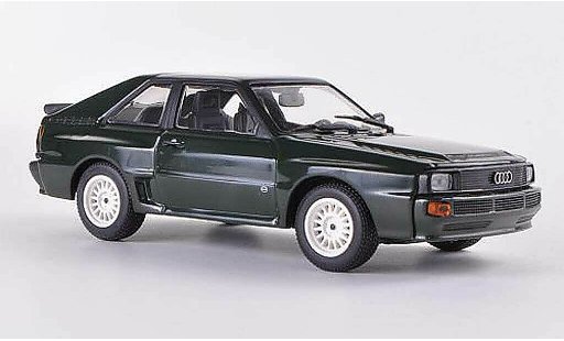 Audi Sport Quattro coupe 1/43 Minichamps groen 1984 modelauto