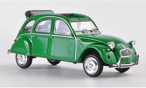 Citroen 2CV Berline 1/43 Minichamps groen 1978 modelauto
