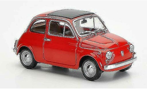 Fiat 500 R 1/43 Minichamps rood 1965 modelauto