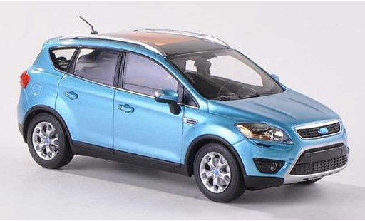 Ford Kuga Berline 1/43 Minichamps blauw 2008 modelauto
