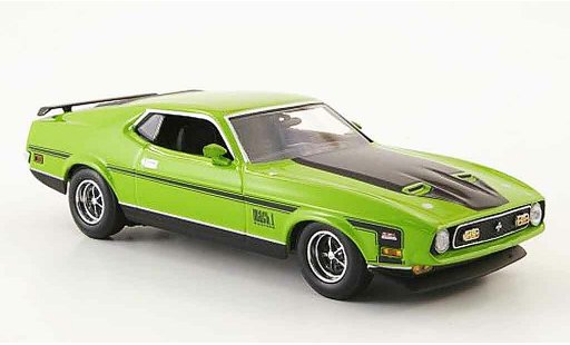 Ford Mustang Mach 1 1/43 Minichamps groen modelauto