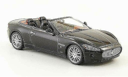 Maserati GranCabrio Base 1/43 Minichamps zwart 2009 modelauto