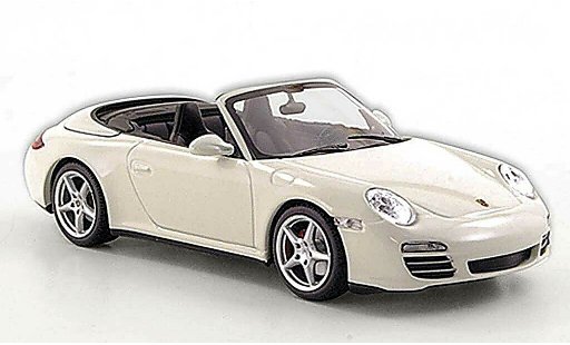 Porsche 911 4S 1/43 Minichamps Cabriolet ( II) wit 2008 modelauto