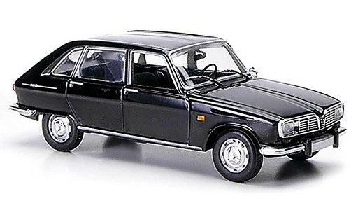 Renault 16 Base 1/43 Minichamps zwart 1965 modelauto