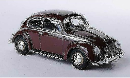 Volkswagen Kafer Base 1/43 Minichamps 1200 bruin 1953 modelauto