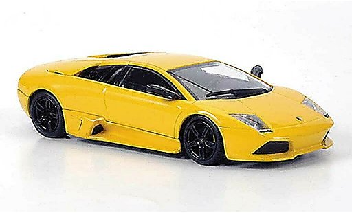 Lamborghini Murcielago LP640 1/43 Minichamps geel 2006 modelauto