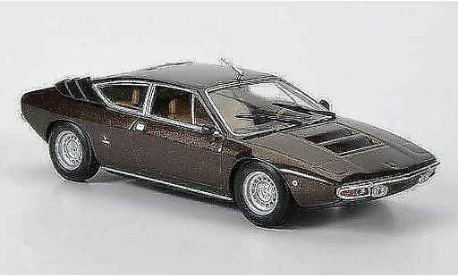 Lamborghini Urraco Base 1/43 Minichamps bruin 1972 modelauto