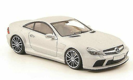 Mercedes B 65 1/43 Minichamps AMG zwart Series (R230) matgrijs 2009 modelauto