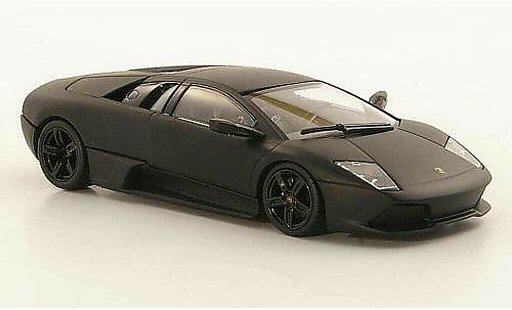 Lamborghini Murcielago LP640 1/43 Minichamps matzwart 2008 modelauto