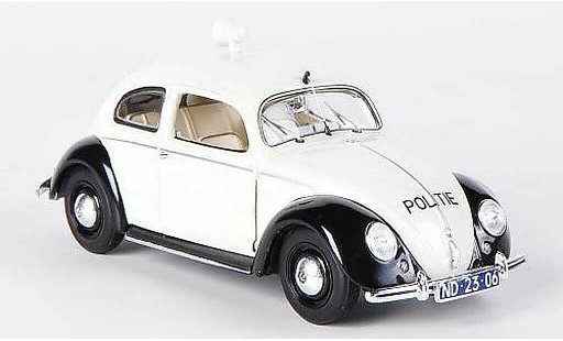 Volkswagen Kafer Base 1/43 Minichamps 1200 Export Politie Politie (NL) 1951 modelauto