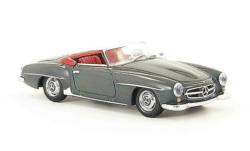 Mercedes 190 Base 1/43 Minichamps (W 121) grijs open 1955 modelauto