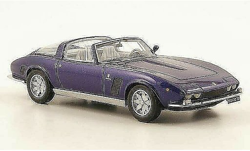 ISO Grifo Base 1/43 Neo Mk2 Targa blauw 1972 modelauto