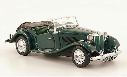 MG TD MkII 1/43 Neo groen RHD 1950 modelauto