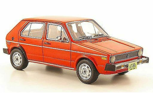 Volkswagen Golf Base 1/43 Neo Rabbit (US I) 5-portes rood 1975 modelauto