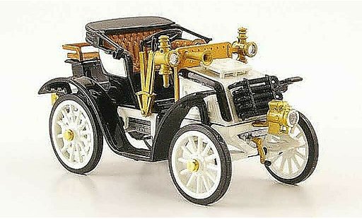 Fiat 8CV Base 1/43 Rio wit 1901 modelauto