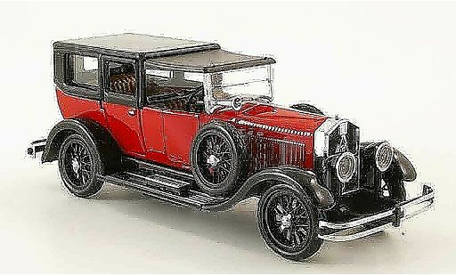 Isotta 8A Limousine 1/43 Rio Fraschini Sedan rood zwart gesloten 1924 modelauto
