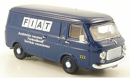 Fiat 238 Van 1/43 Rio bestelwagen Feriendienst 1970 modelauto