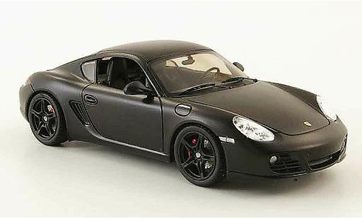 Porsche 718 S 1/43 Schuco matzwart concept black modelauto