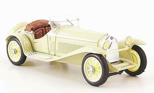 Alfa Romeo 1750 gs zagato 1/43 Brumm beige 1931 modelauto