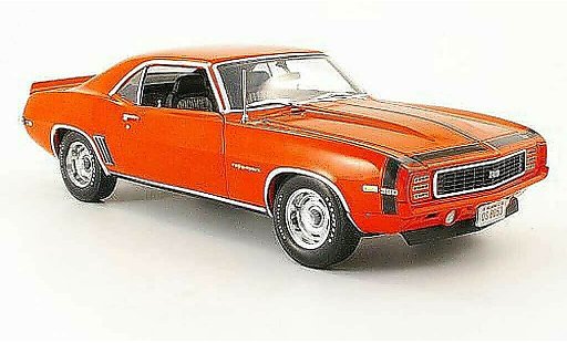 Chevrolet Camaro Z28 1/18 Highway 61 rs oranje 1969 modelauto
