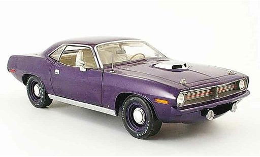 Plymouth Cuda 1970 1/18 Fairfield Mint hemi flieder modelauto