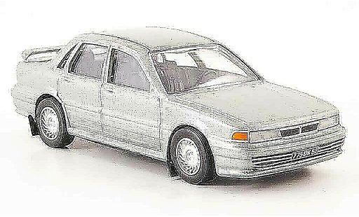 Mitsubishi Galant GTI 1/43 Trofeu 16V grijs modelauto
