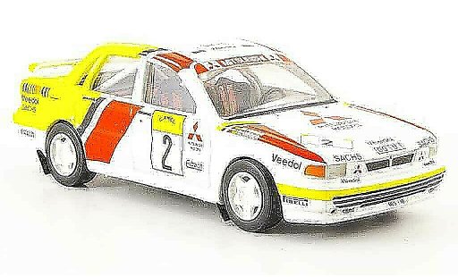 Mitsubishi Galant VR4 1/43 Trofeu No.2 ERC 1992 modelauto