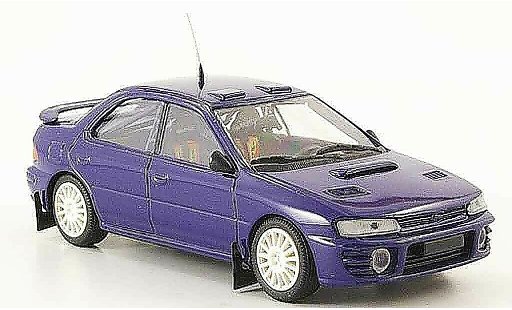 Subaru Impreza Base 1/43 Mini Partes blauw modelauto