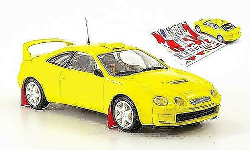 Toyota Celica Base 1/43 Mini Partes gt 4 geel 1997 modelauto