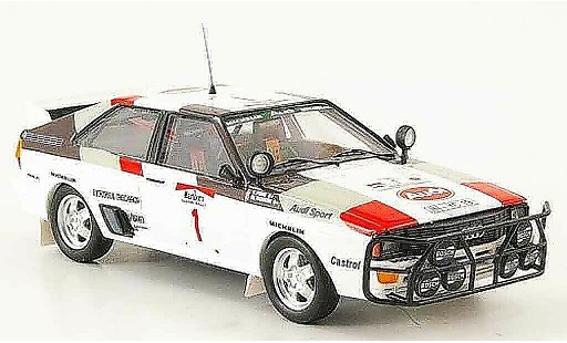 Audi Quattro rallye 1/43 Trofeu No.1 Mouton Pons Safari Rally 1983 modelauto