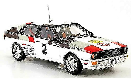 Audi Quattro rallye 1/43 Trofeu No.2 Mikkola Hertz Zweden Rally 1981 modelauto