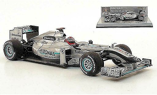 Mercedes F1 2010 1/43 Minichamps GP Petronas MGP W01 No.3 modelauto