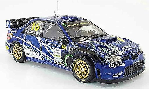Subaru Impreza WRC 1/18 Sun Star 07 no.16 rallye finlande 2009 modelauto