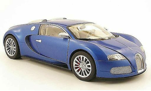 Bugatti Veyron Edition Centenaire 1/18 Autoart 16.4 eb blauw blauw/mat blauw 2009 modelauto