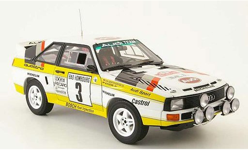 Audi Sport Quattro rallye 1/18 Autoart no.3 monte carlo 1985 modelauto