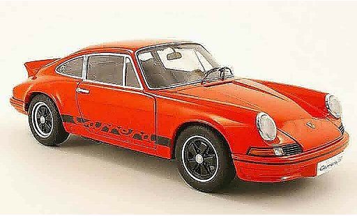 Porsche 911 RS 1/18 Autoart carrera 2.7 rood/zwart 1973 modelauto