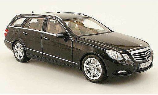 Mercedes Classe E Base 1/18 Minichamps stationwagen (s212) zwart 2009 modelauto