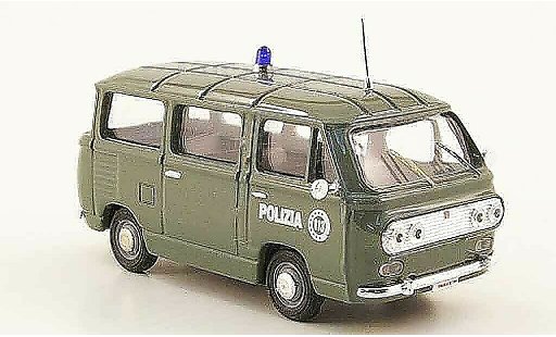 Fiat 850 Familiare 1/43 Progetto Polizia 113 politie Italien modelauto