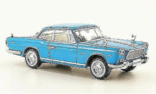 Nissan Skyline Prince Sport 1/43 Kyosho Coupe blauw modelauto