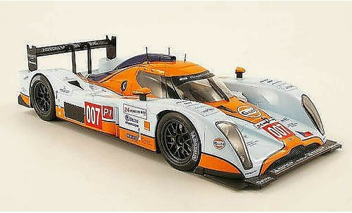 Aston Martin LMP1 lola 1/18 Norev no.007 gulf 24h le mans 2009 charouz / enge / mucke modelauto