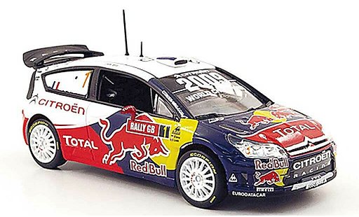 Citroen C4 WRC 2009 1/43 Norev No.1 Total Rally GB modelauto