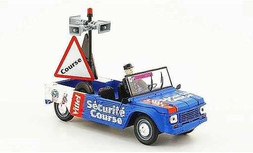 Citroen Mehari course 1/43 Norev vittel securite tour de france 2009 modelauto