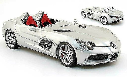 Mercedes SLR Stirling Moss 1/18 Minichamps mclaren grijs metallized modelauto