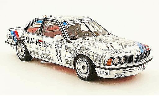 Bmw 635 CSi 1/18 Autoart m gruppe a no. 11 24h spa 1986 modelauto