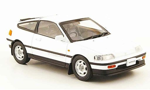Honda CRX MK2 1/43 Ebbro wit 1987 modelauto