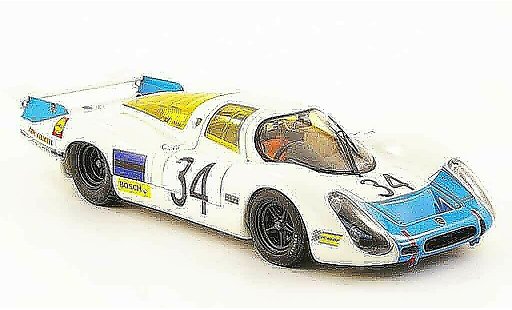 Porsche 908 1968 1/43 Ebbro No.34 24h Le Mans modelauto