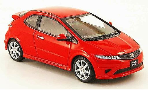 Honda Civic Type R 1/43 Ebbro rood RHD modelauto
