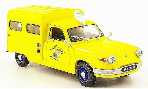Panhard F65 Base 1/43 Nostalgie bestelwagen Michelin modelauto