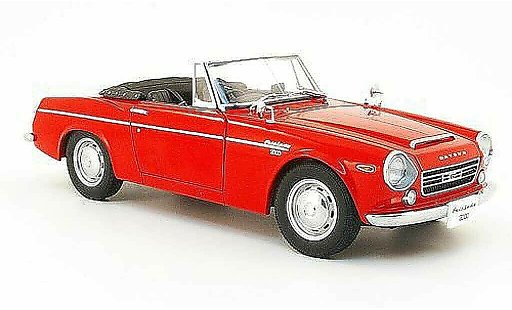 Datsun Fairlady Coupe 1/18 Autoart 2000 (sr311) rood modelauto