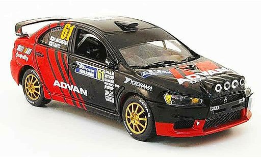 Mitsubishi Lancer Evolution X 1/43 Vitesse No.61 JRC winnaar Rally Hokkaido 2009 modelauto